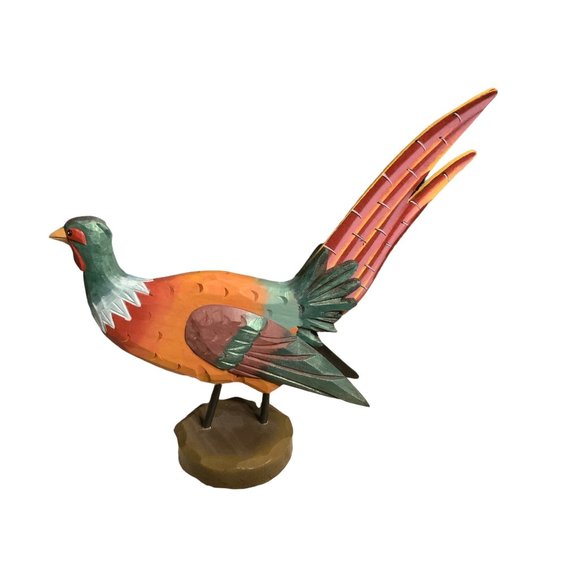 Colorful Pheasant Harvest Table Decor - Picture 2 of 10